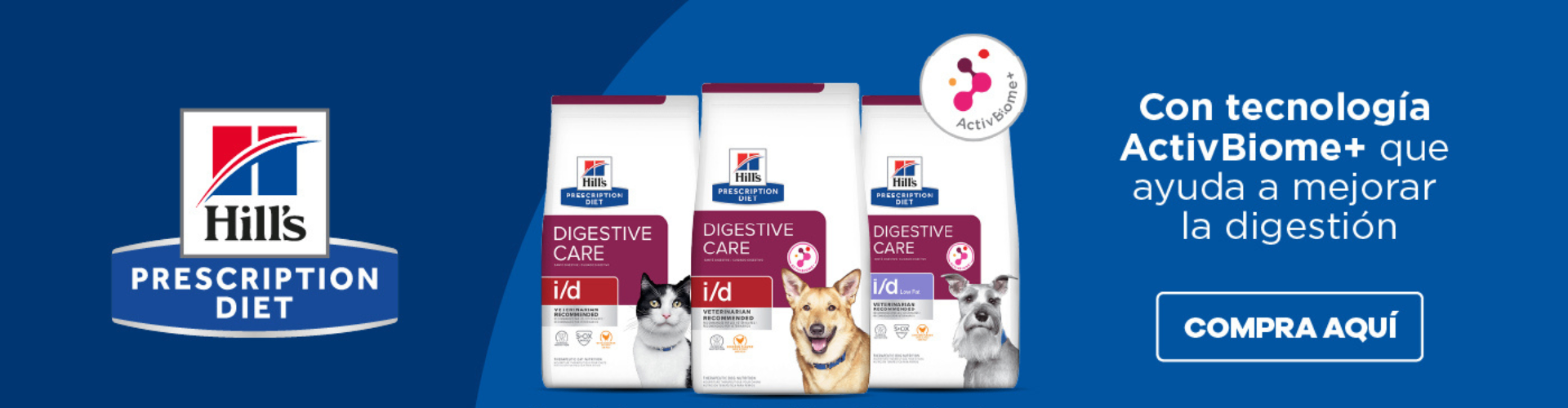 Hill's Digestive Care con tecnología ActivBiome+